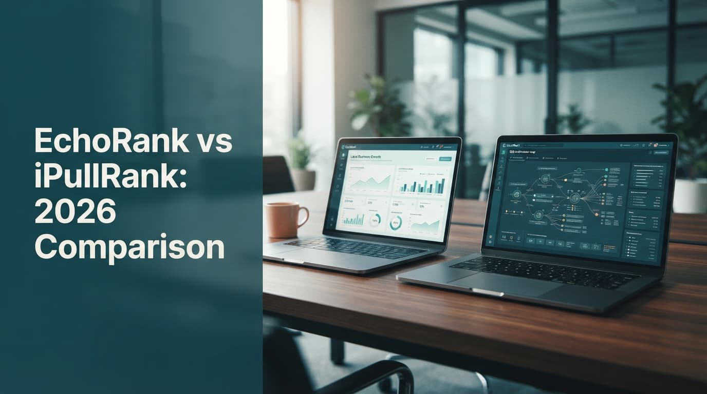 A side-by-side comparison of EchoRank and iPullRank strategies for small business and enterprise SEO in 2026.