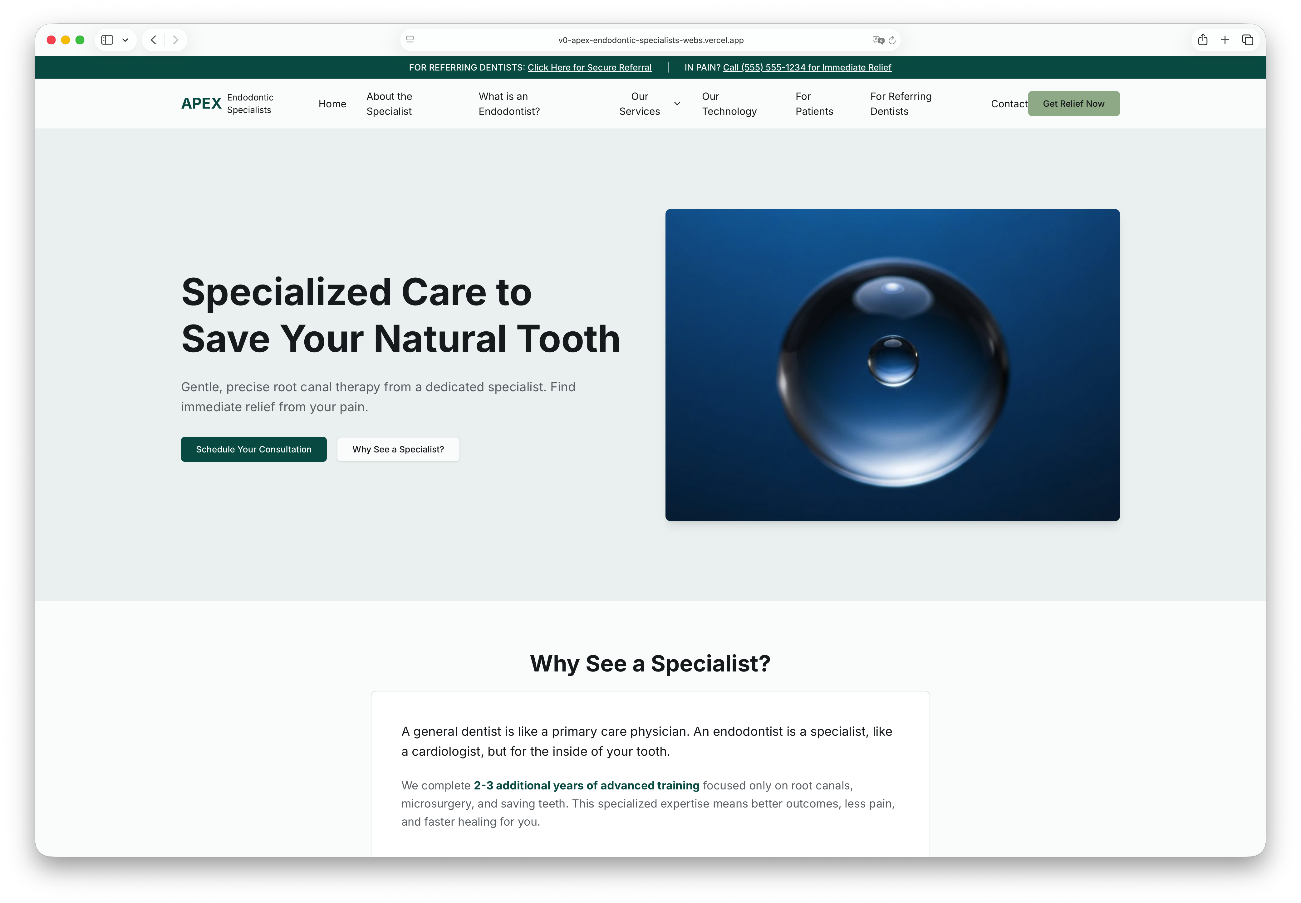 Apex Endodontic Specialists preview