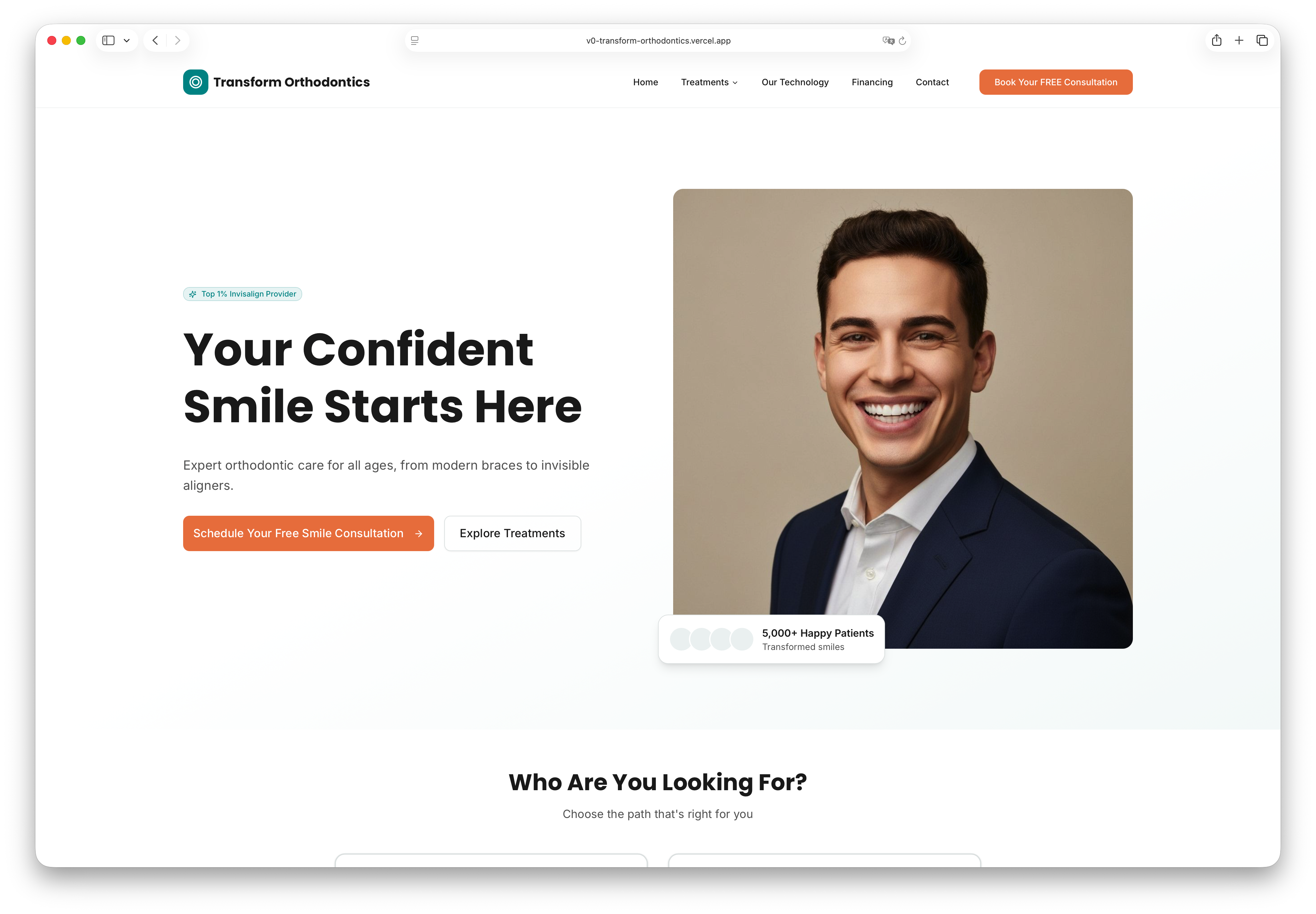 Transform Orthodontics preview